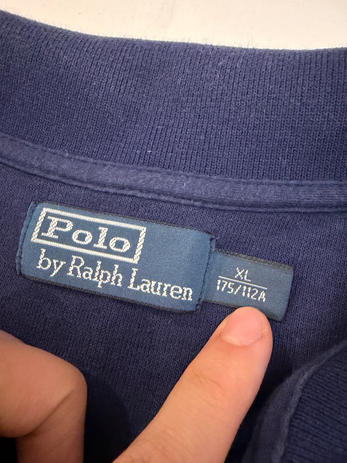 폴로 랄프로렌 빅포니 치프키프 코튼 집업 져지 네이비 상품이미지5