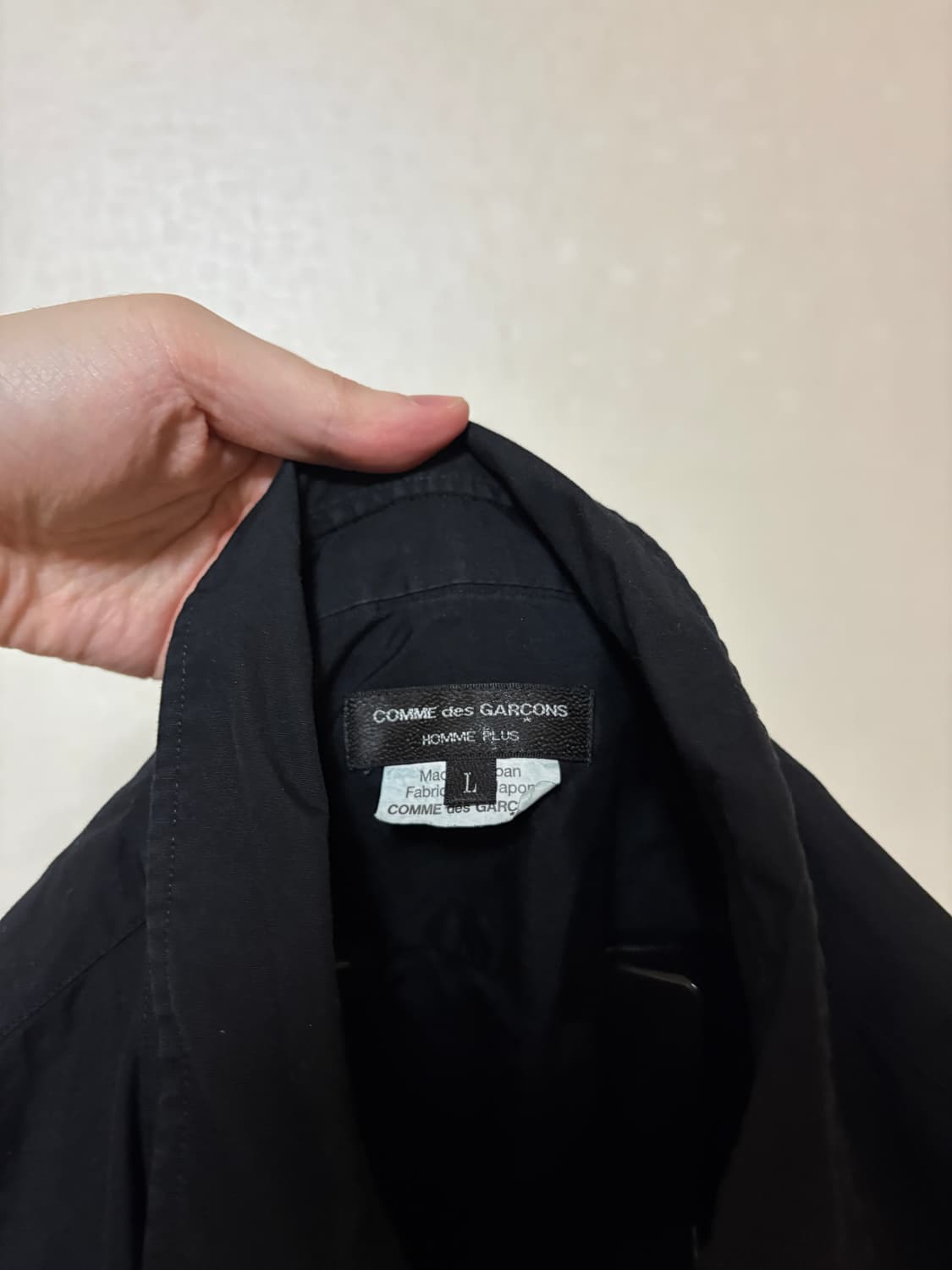 꼼데가르송 옴므 플러스 버튼 셔츠 상품이미지2