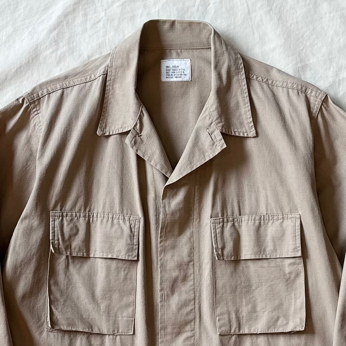 [S-R] US Army Khaki BDU Jacket 상품이미지2
