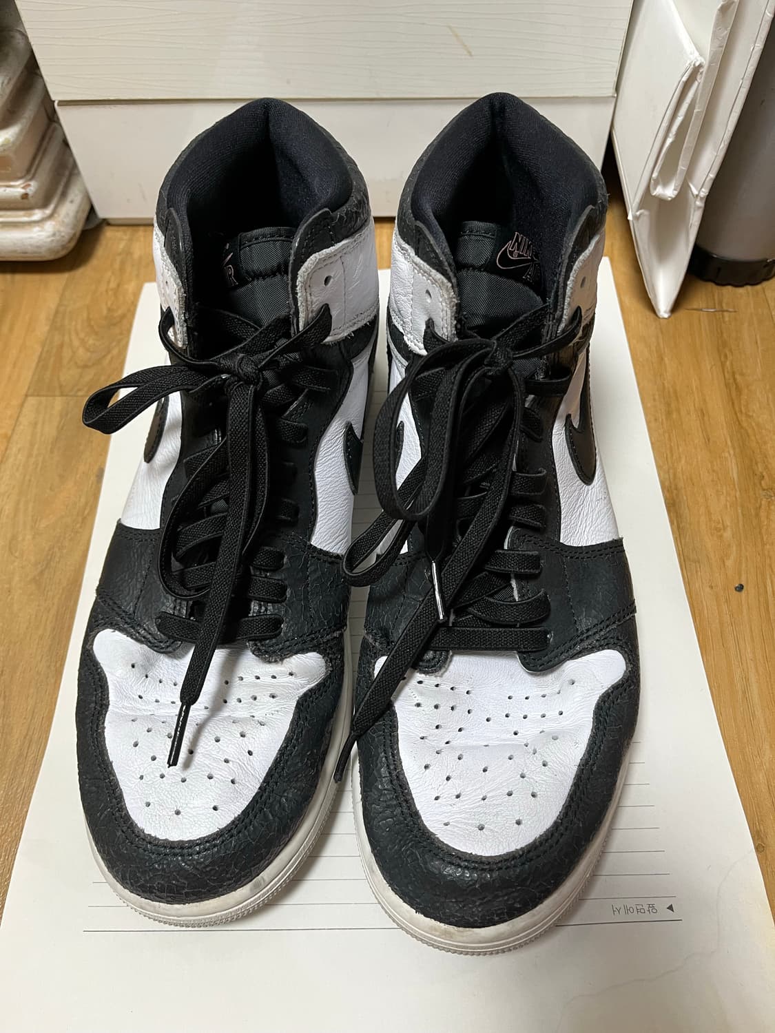 조던 1 블리치드 코랄 하이 상품이미지5