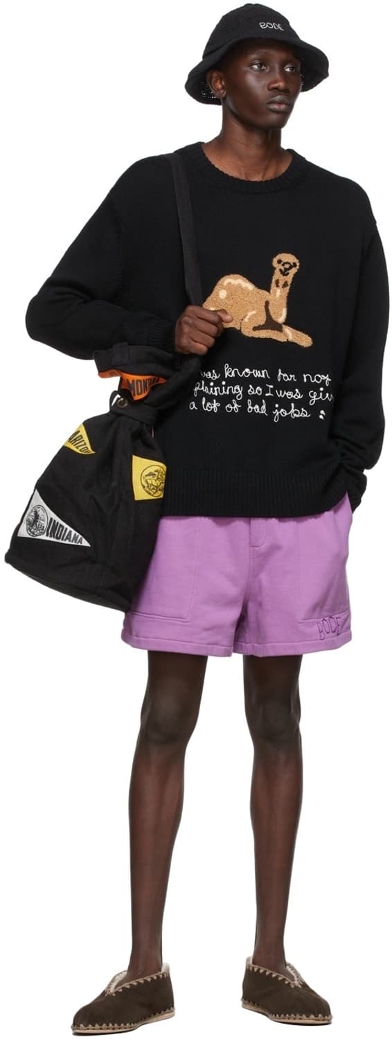 Bode — Chenille Camel Sweater 상품이미지5