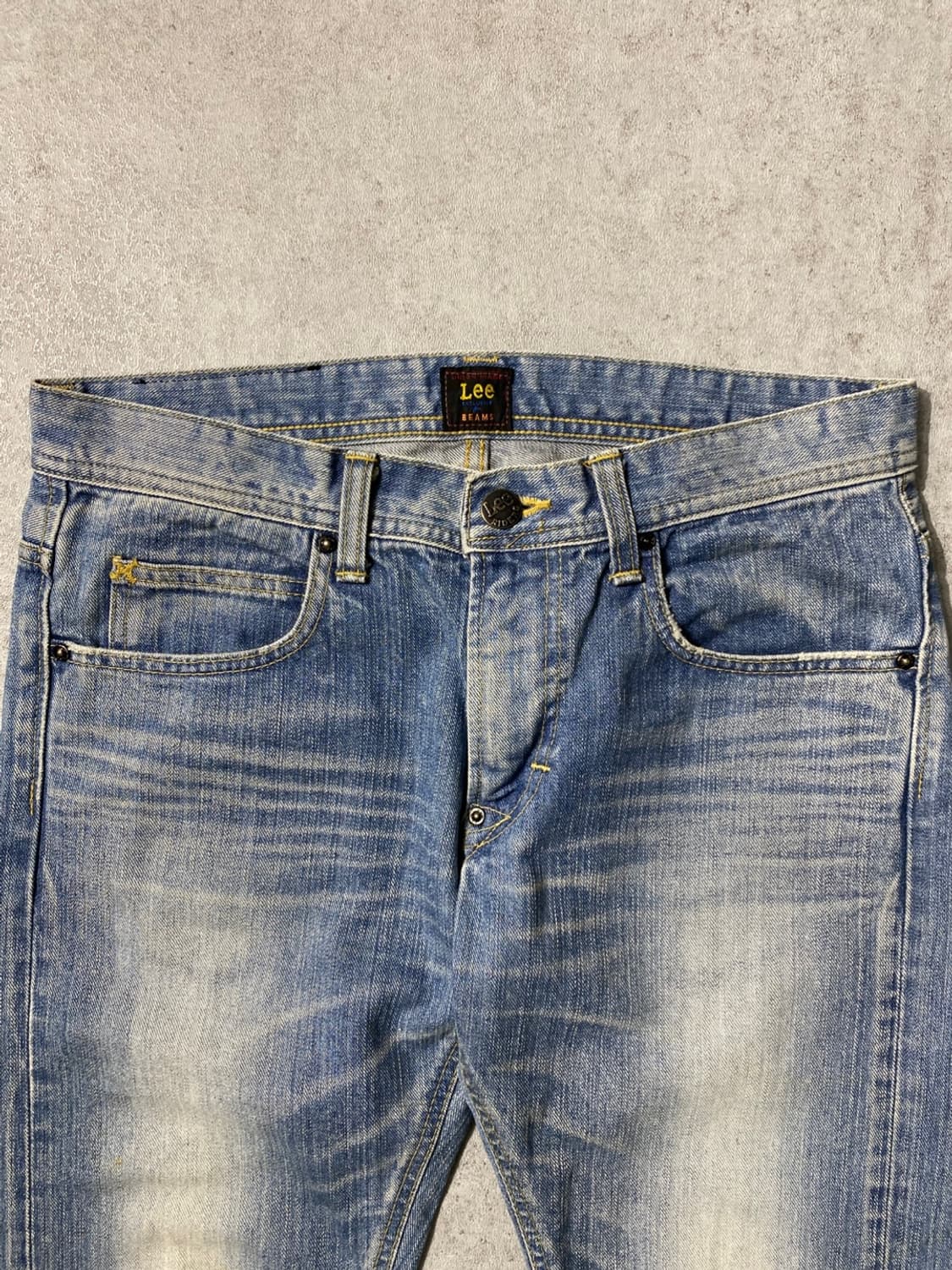 [31] Lee x Beams 리x빔즈 송치패치 부츠컷 데님팬츠 상품이미지3
