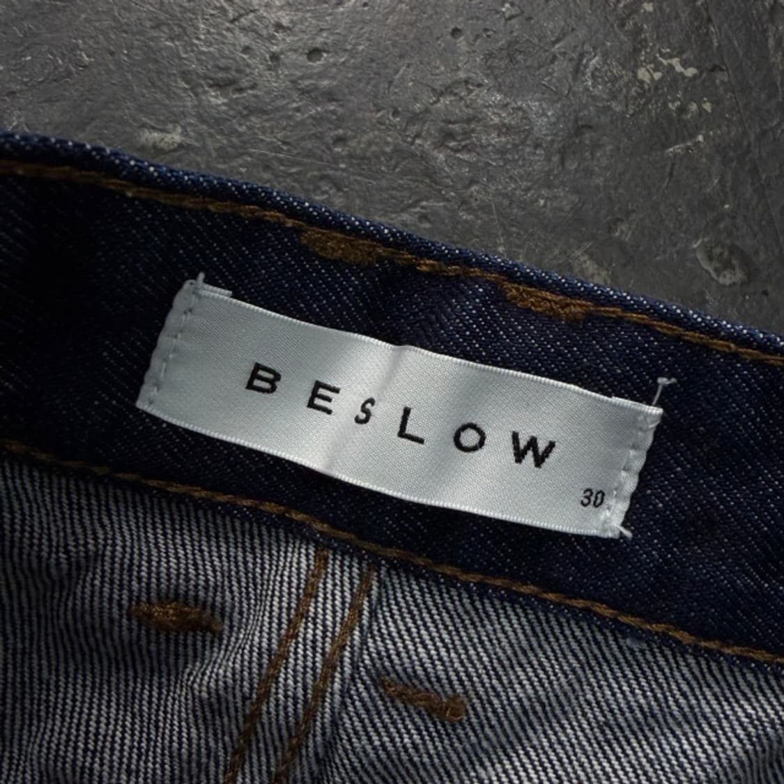 30 비슬로우 와이드 데님팬츠 상품이미지3