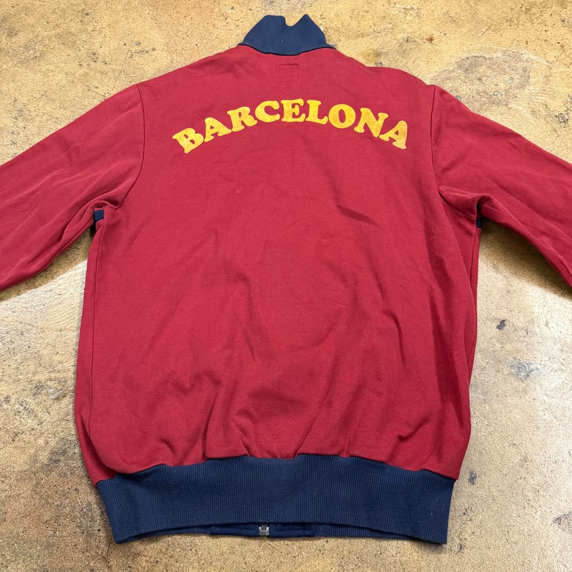 [정품/M] 아디다스 바르셀로나 트랙탑 풀집업 져지 b10 상품이미지4