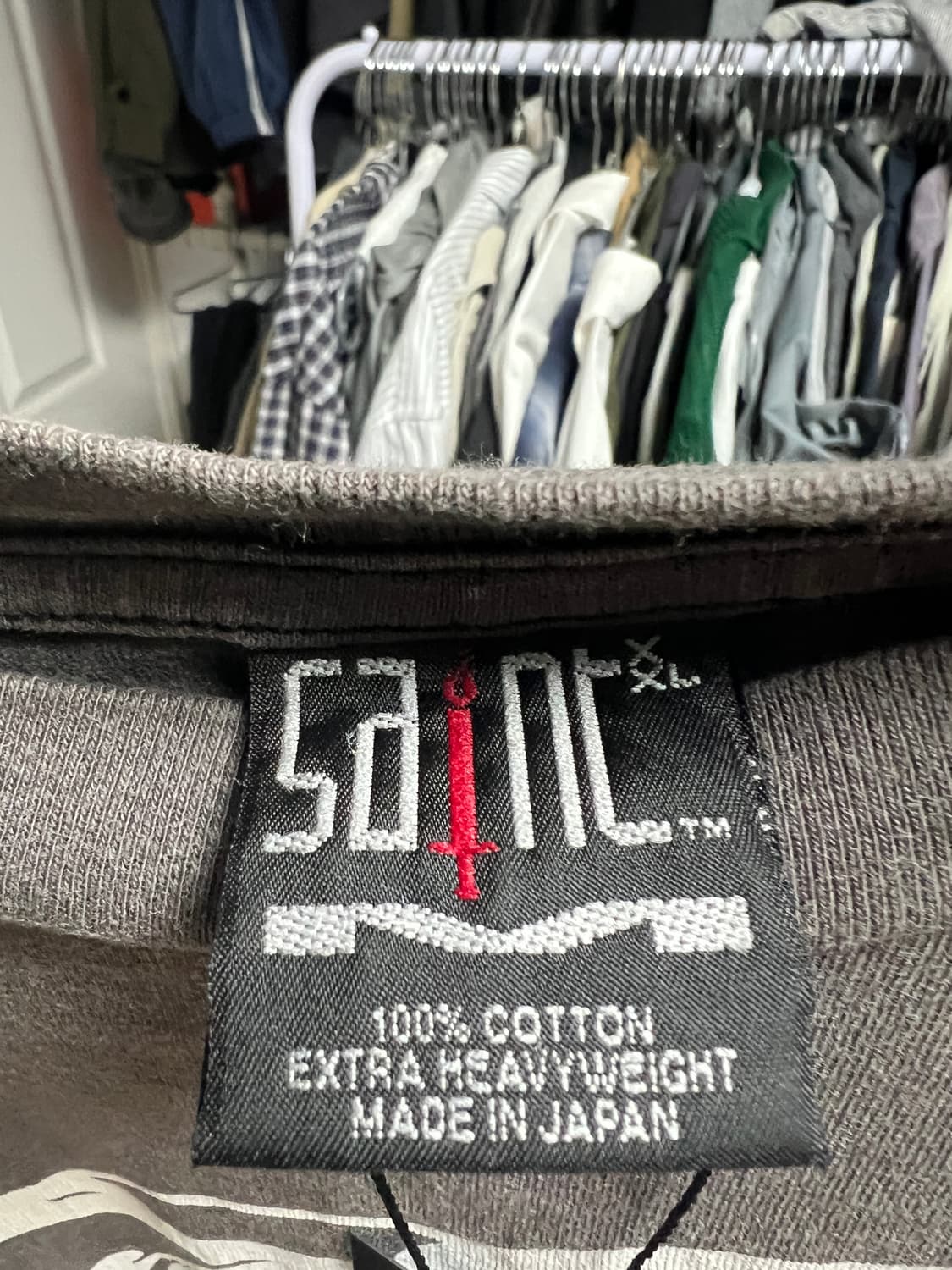 [XXL] 황금사이즈 우주매물 22ss 세인트미카엘 소라야마 반팔 티셔츠 상품이미지6