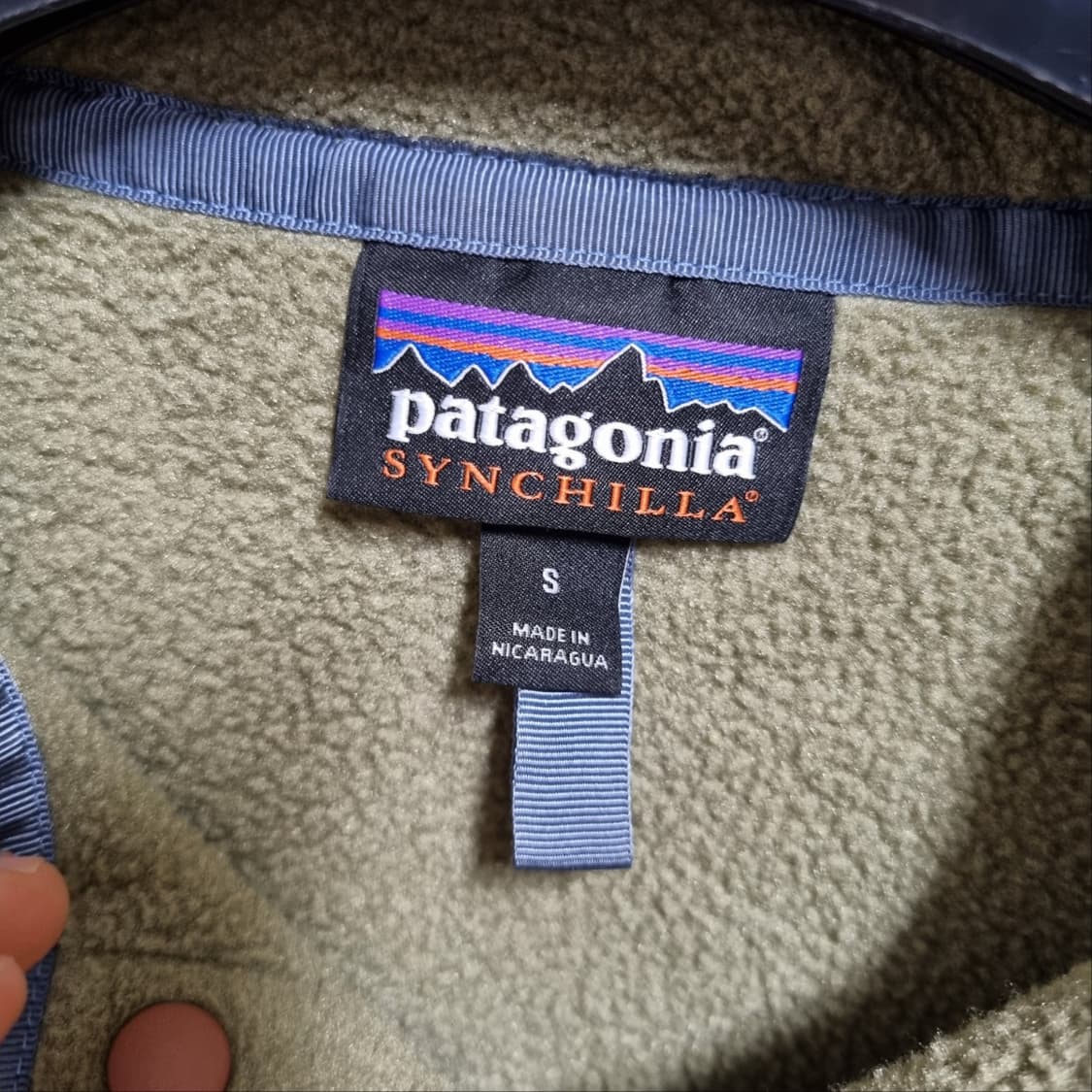파타고니아 신칠라 플리스 아노락 상품이미지4