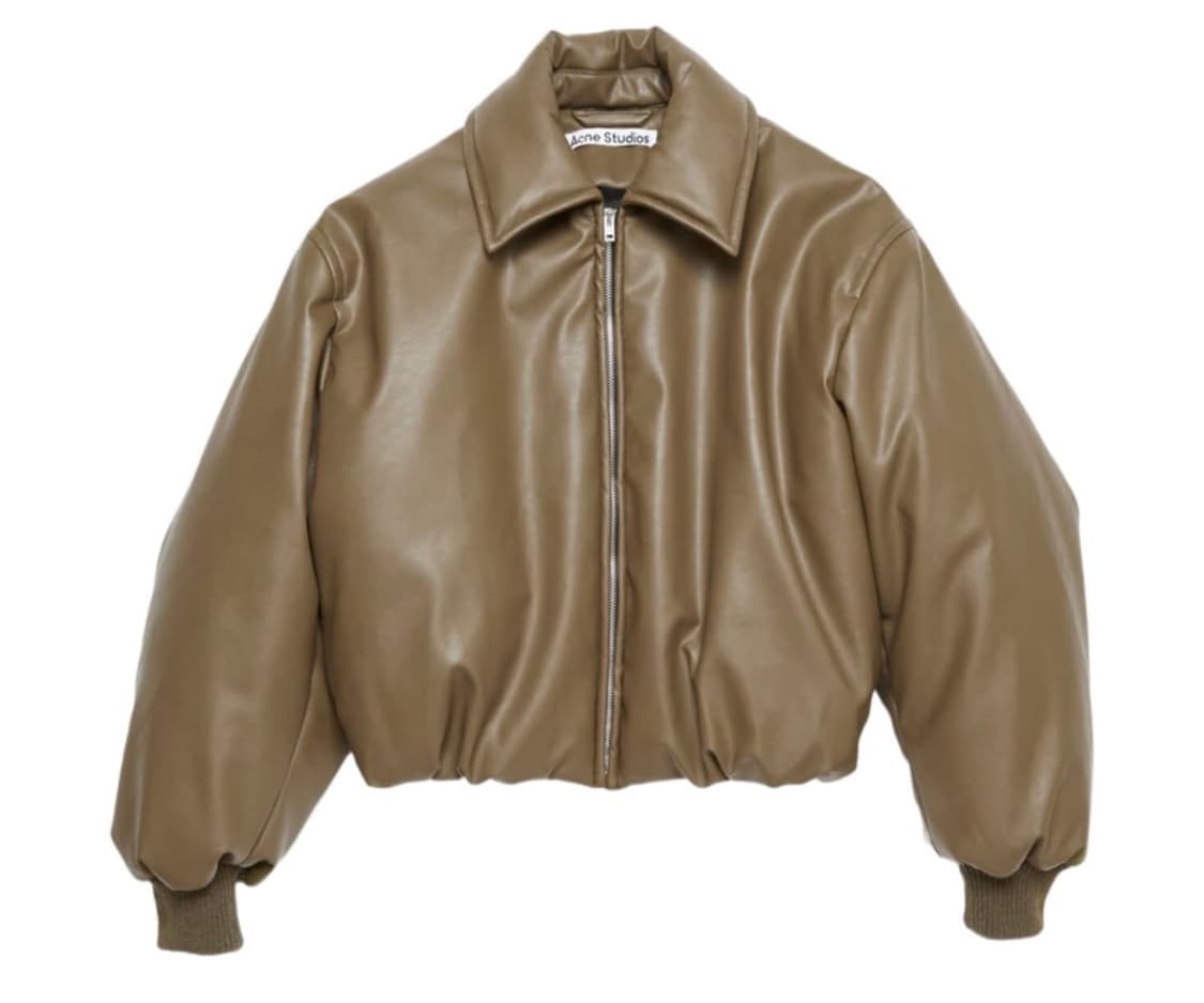 아크네 스튜디오 코티드 봄버 자켓 상품이미지1