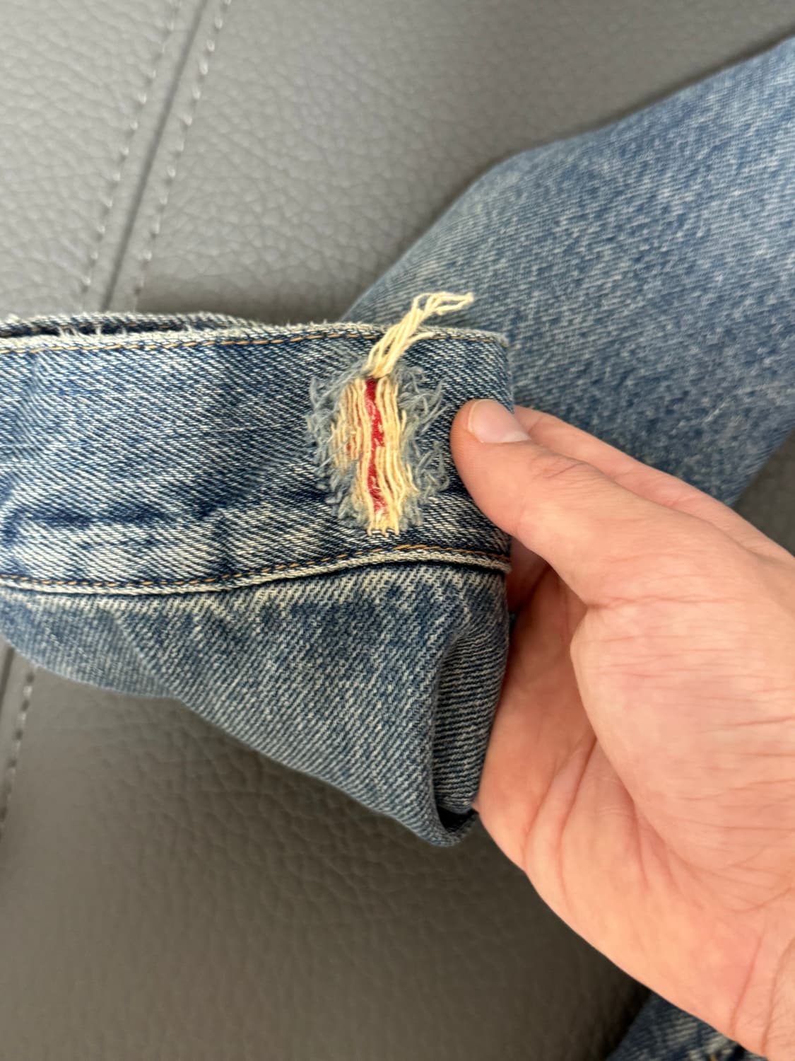 생로랑 반다나 데님 자켓 상품이미지6