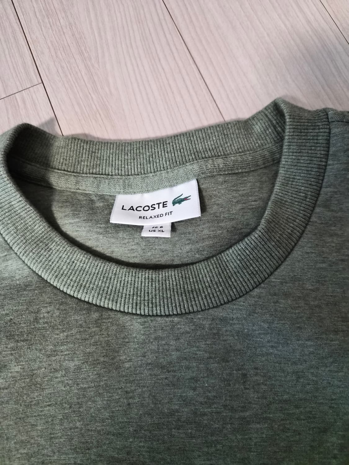 [라코스테] 새상품정품 남성 세미 릴렉스핏 맨투맨 (SH070E-54N) 상품이미지6