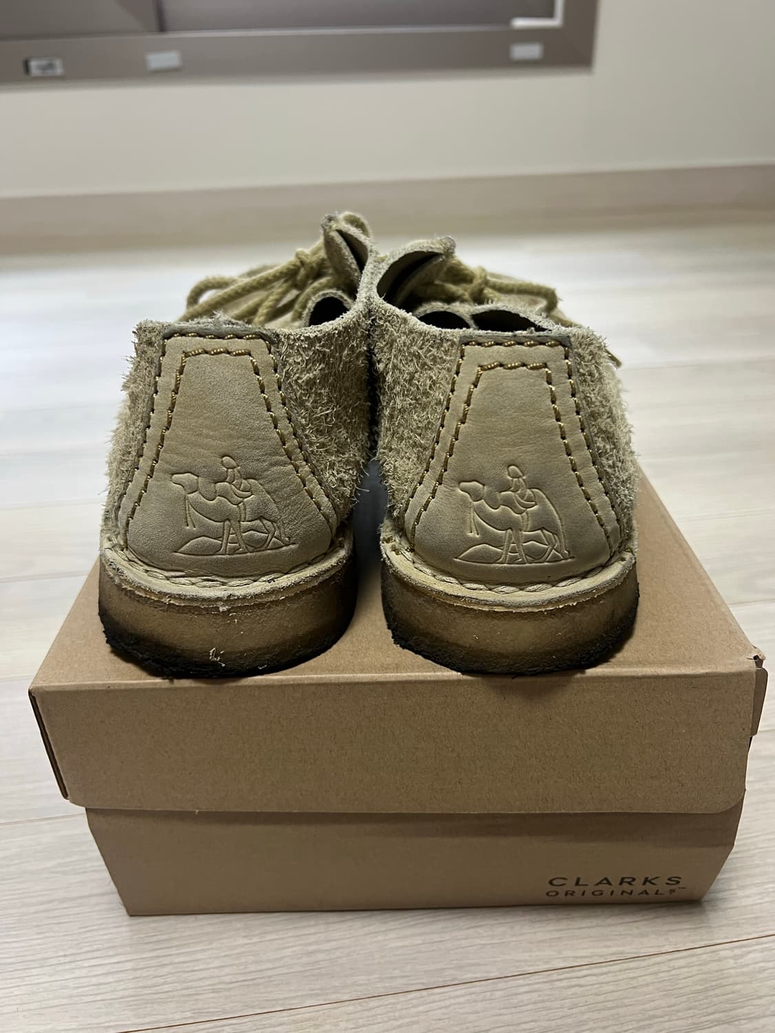 클락스 데저트 노마드 메이플 헤어리 색상 280사이즈 상품이미지2