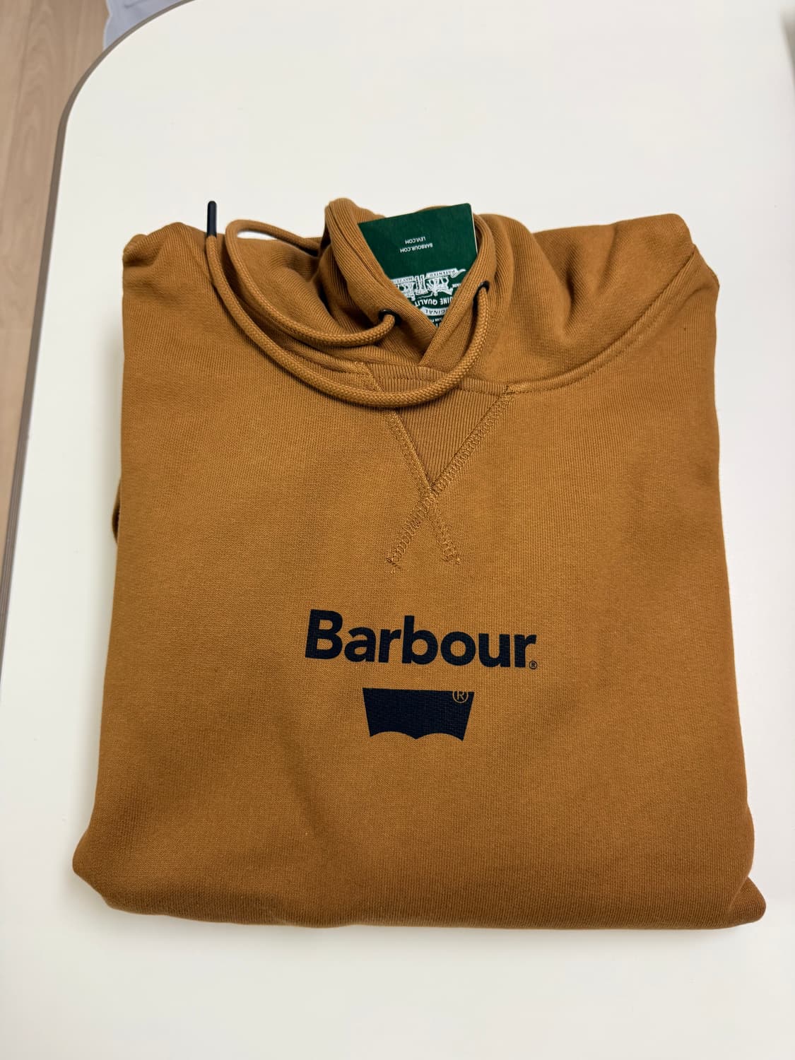 리바이스 x 바버 그래픽 후드 L XL 상품이미지3