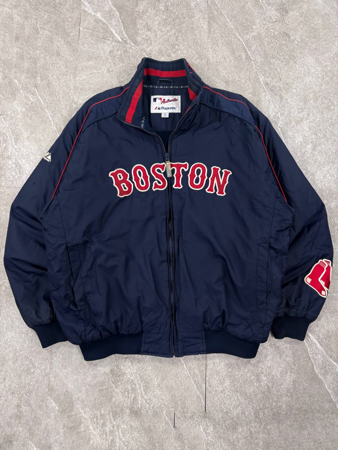 Majestic Boston Baseball Jacket    상품이미지1