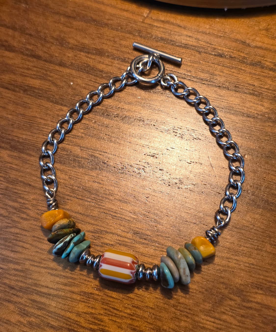 “Dust Trail”써지컬 과 자연의 조화 bracelet 상품이미지3