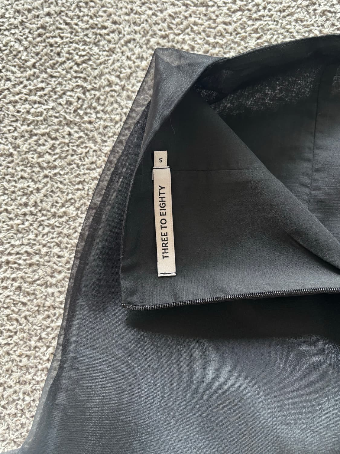 Three to eighty 시스루 롱 스커트 상품이미지3