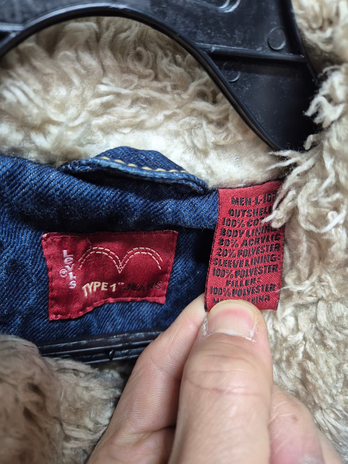 리바이스 타입원 양털자켓  상품이미지3