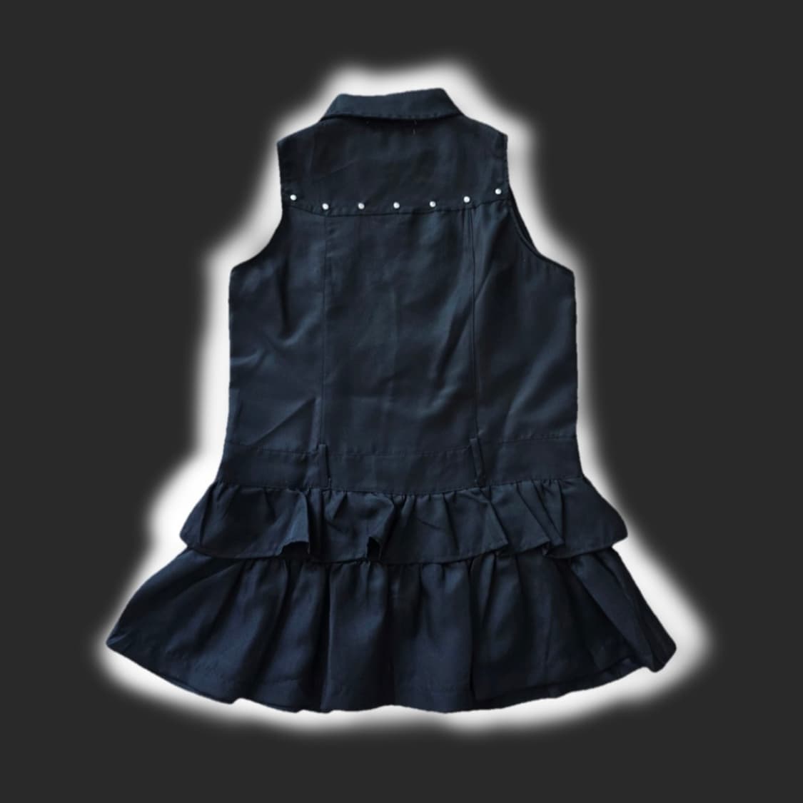 ACDC RAG 지퍼 프릴 베스트(원피스) 상품이미지2