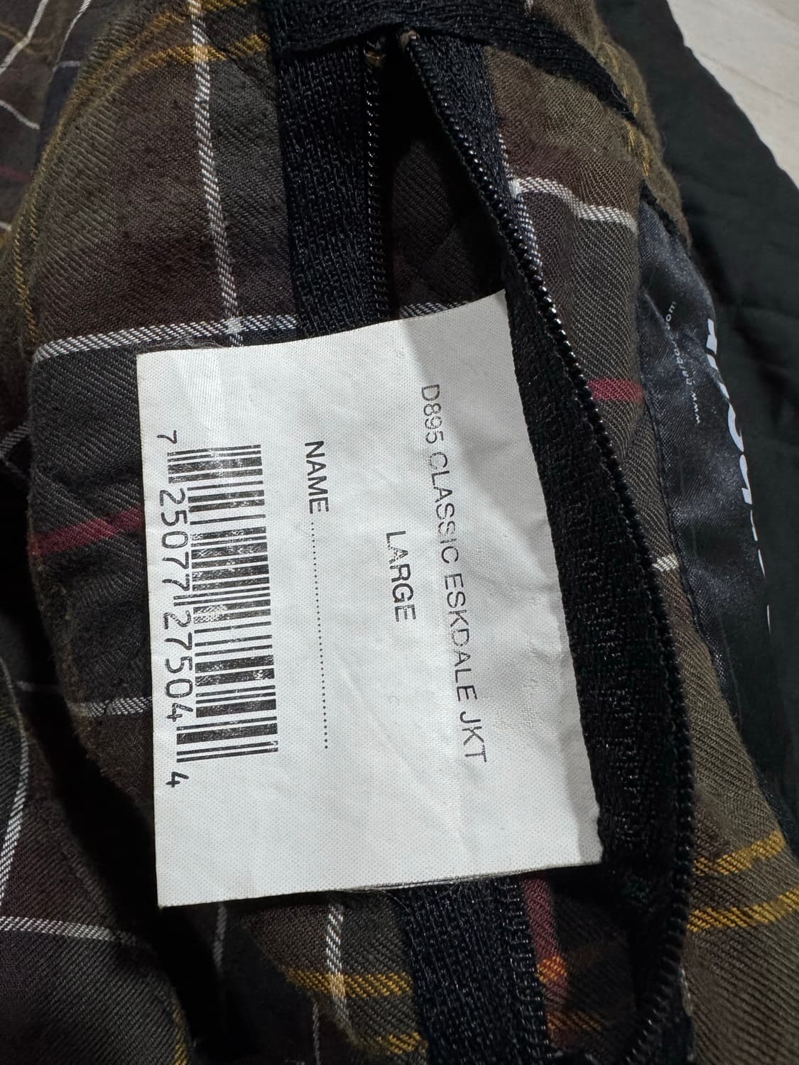 바버 리데스데일 퀄팅 자켓  상품이미지7