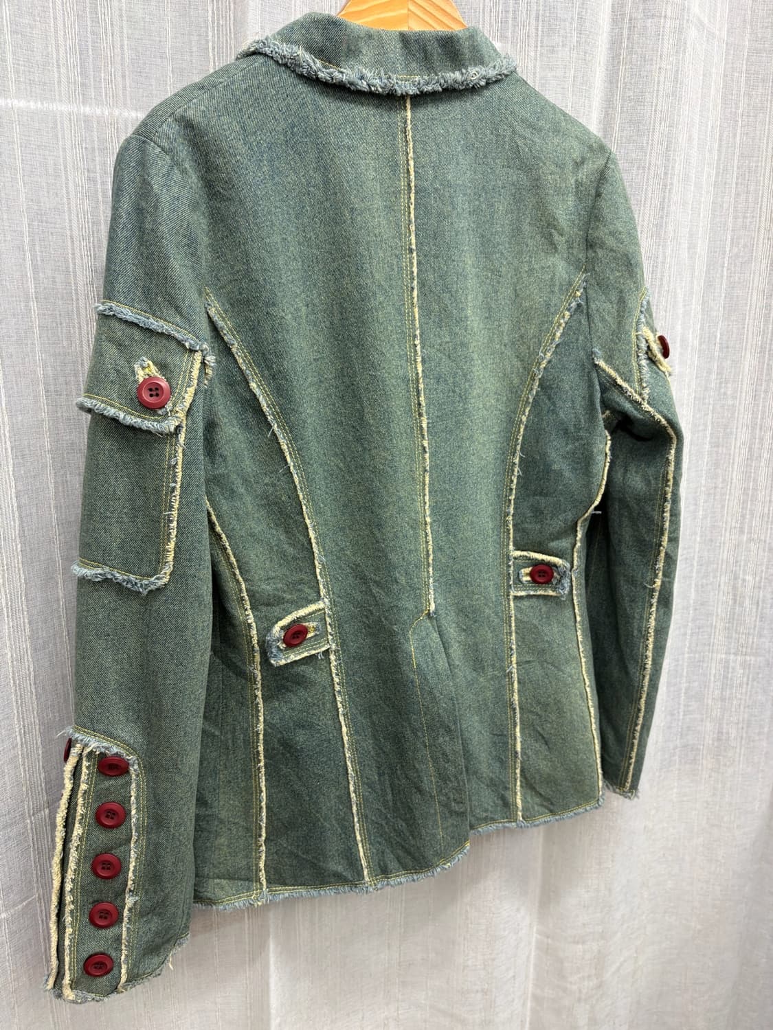 이사칙 파리 프렌치 데님 디테일 자켓 ISACHIC Paris Denim 상품이미지7