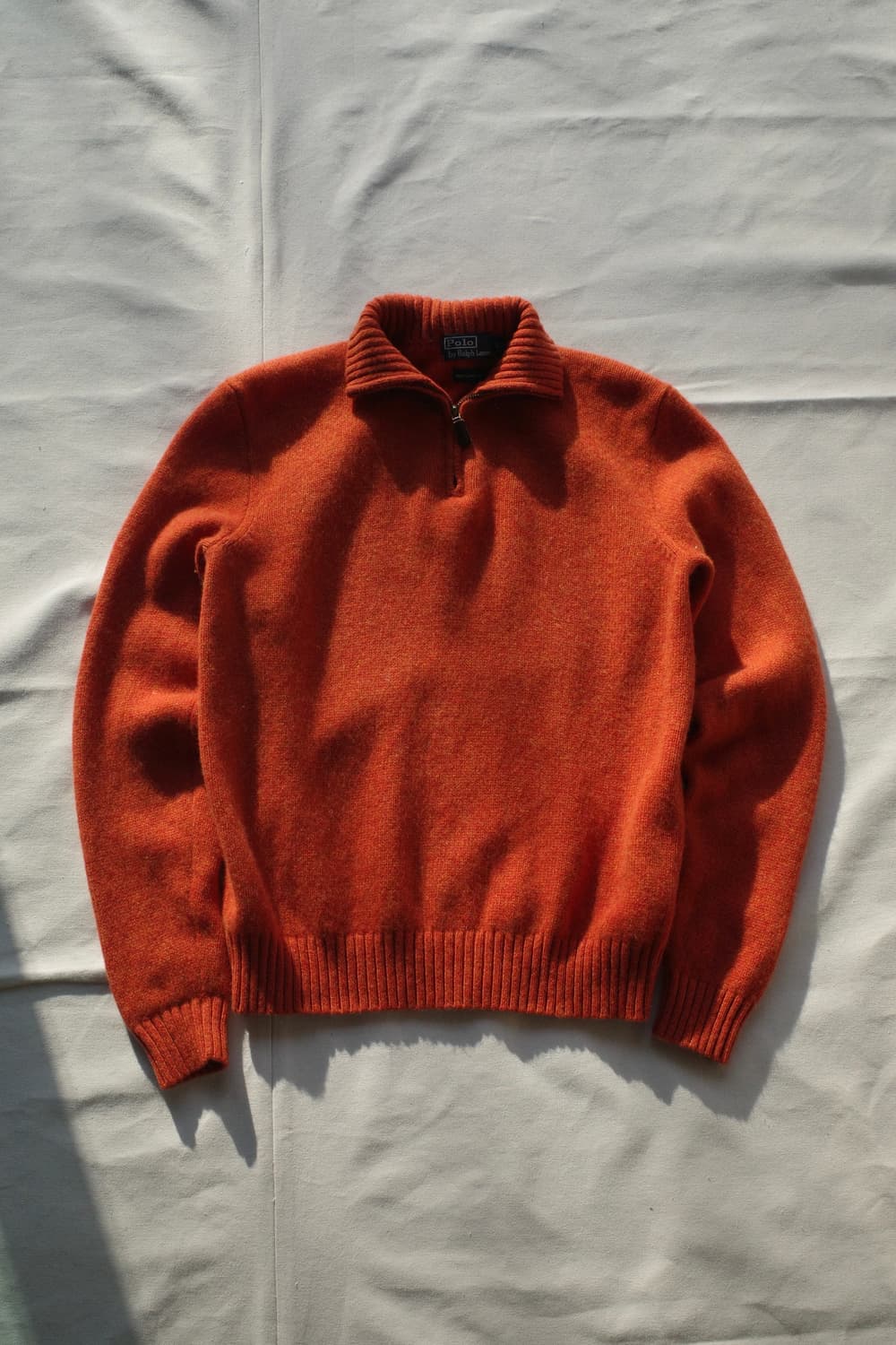 폴로 램스울 1/4zip 니트 상품이미지1