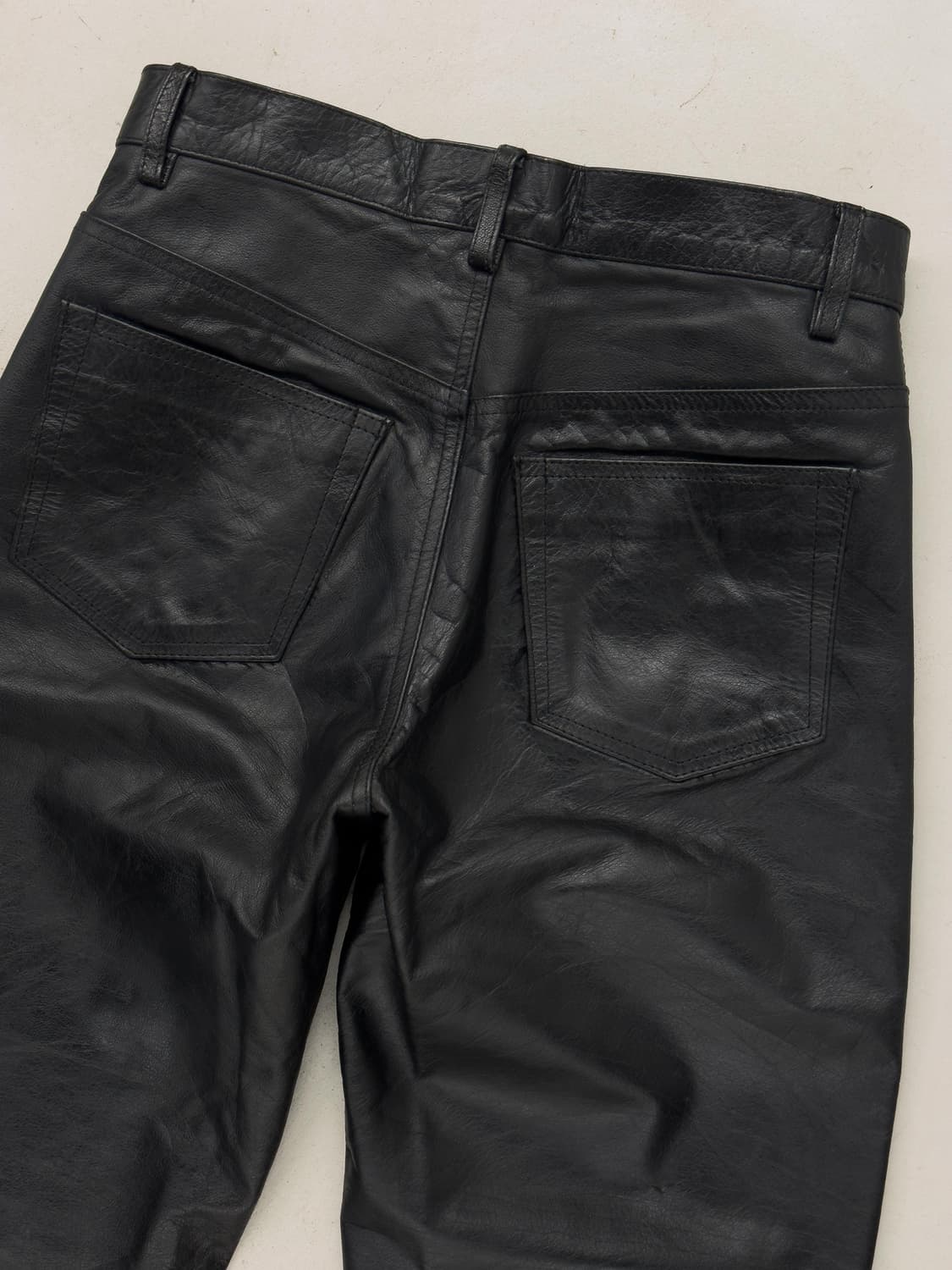 EEZAN  레더 팬츠 상품이미지6