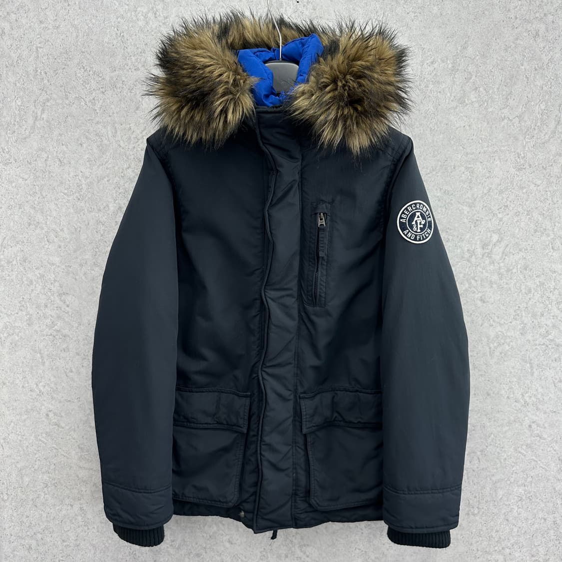 100 아베크롬비 y2k 남자 퍼 패딩 상품이미지1