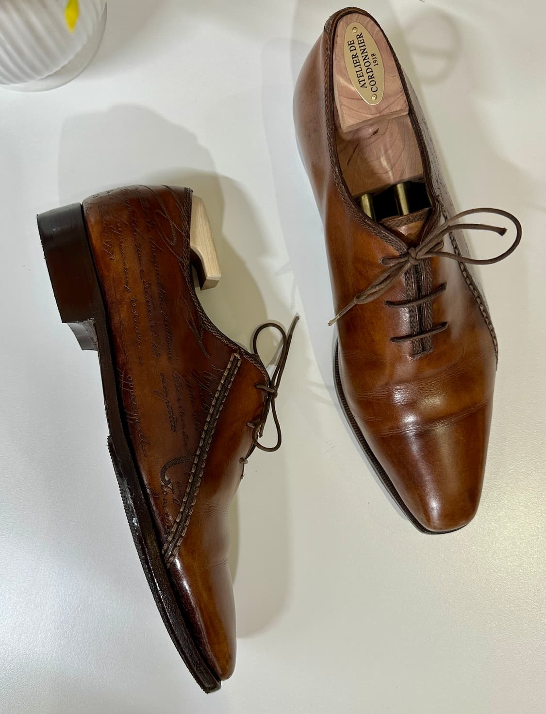 벨루티 베네치아 알레산드로 브라운 슈즈 상품이미지1