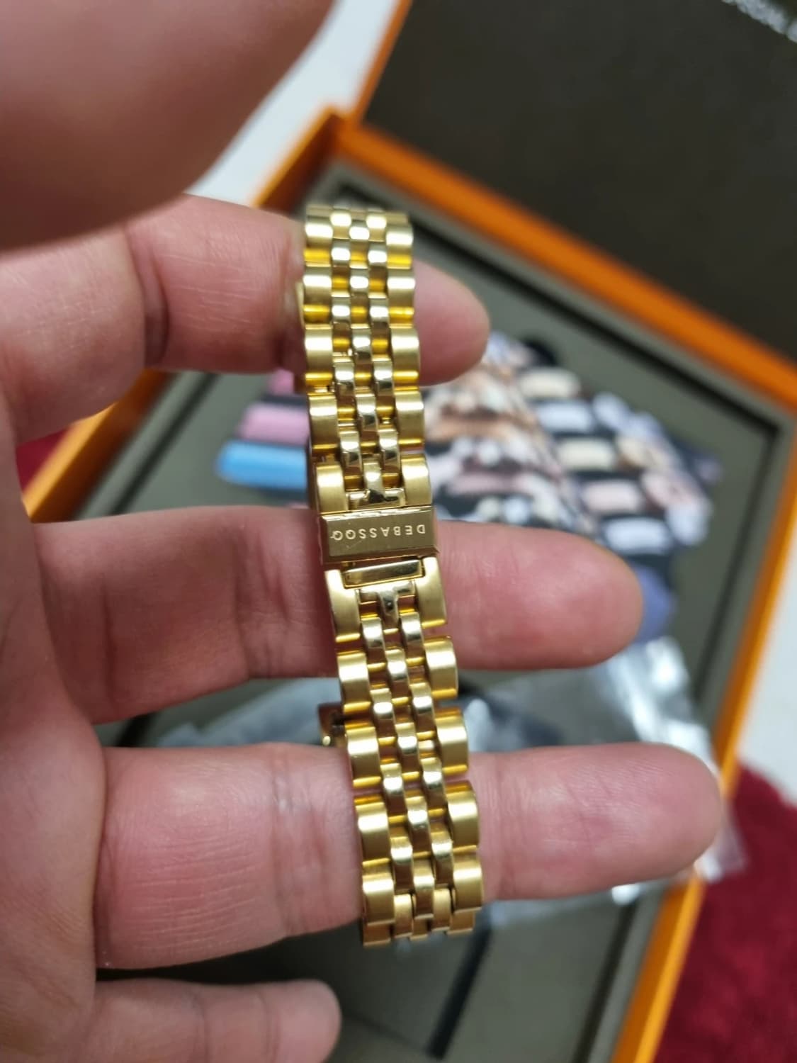 드바스크 금장 팔찌 상품이미지2