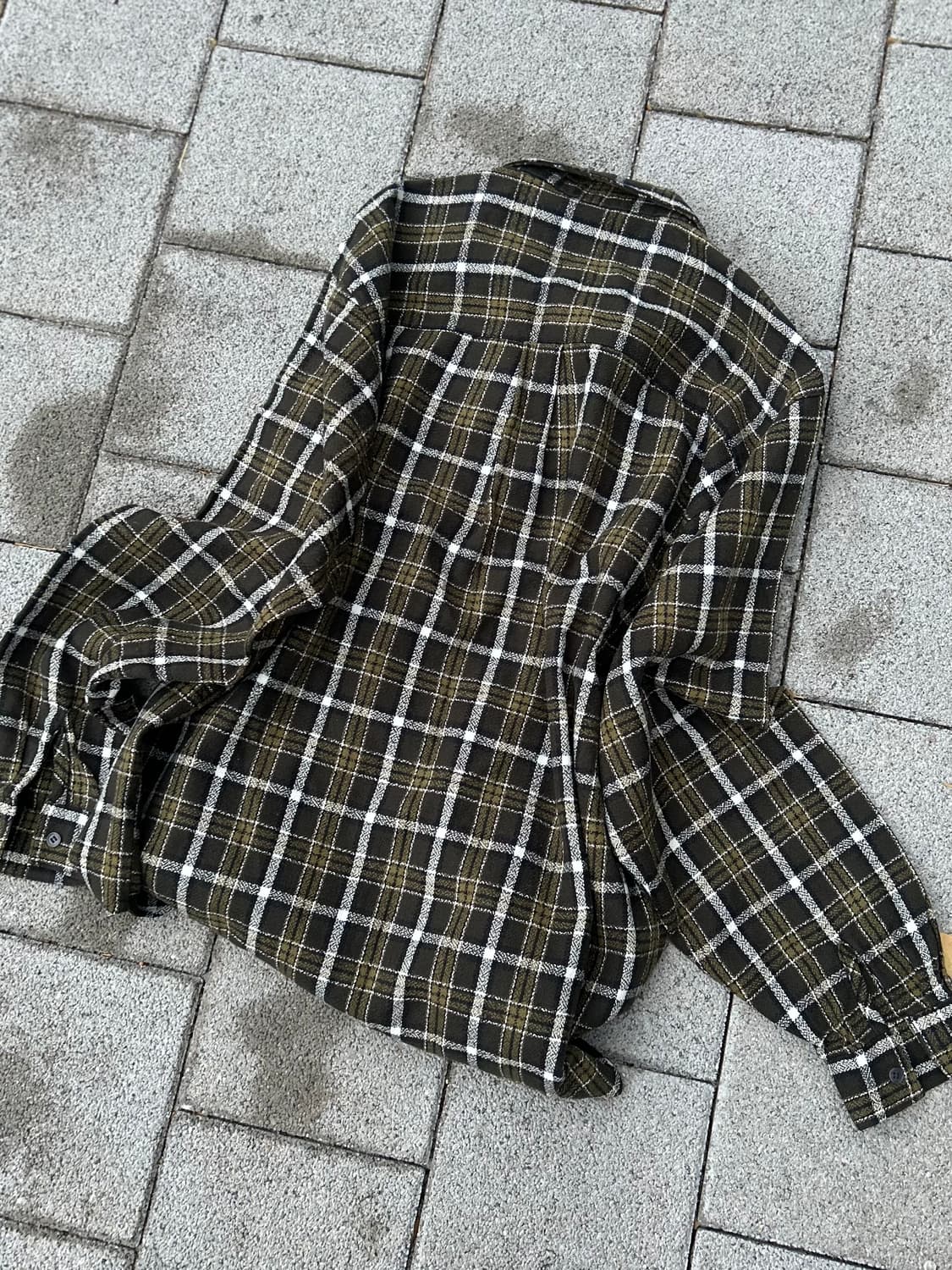 *rare* 1990s fubu 올드스쿨 오버핏 체크셔츠 상품이미지2