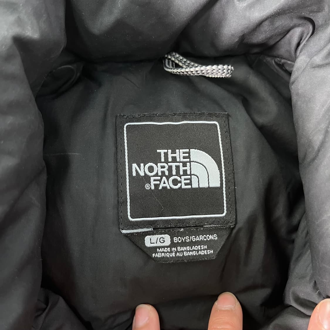 95 노스페이스 600 센터로고 구스 조끼 패딩 상품이미지4