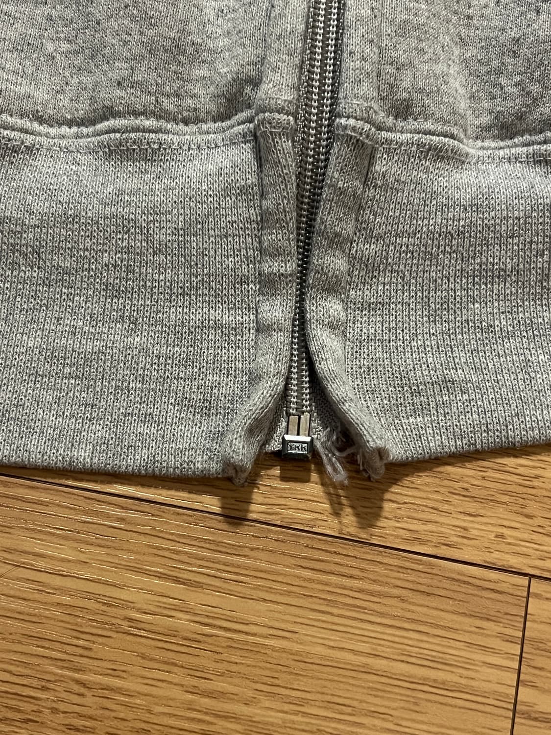 90s 러셀 빈티지 후드집업 그레이 XXL 상품이미지7