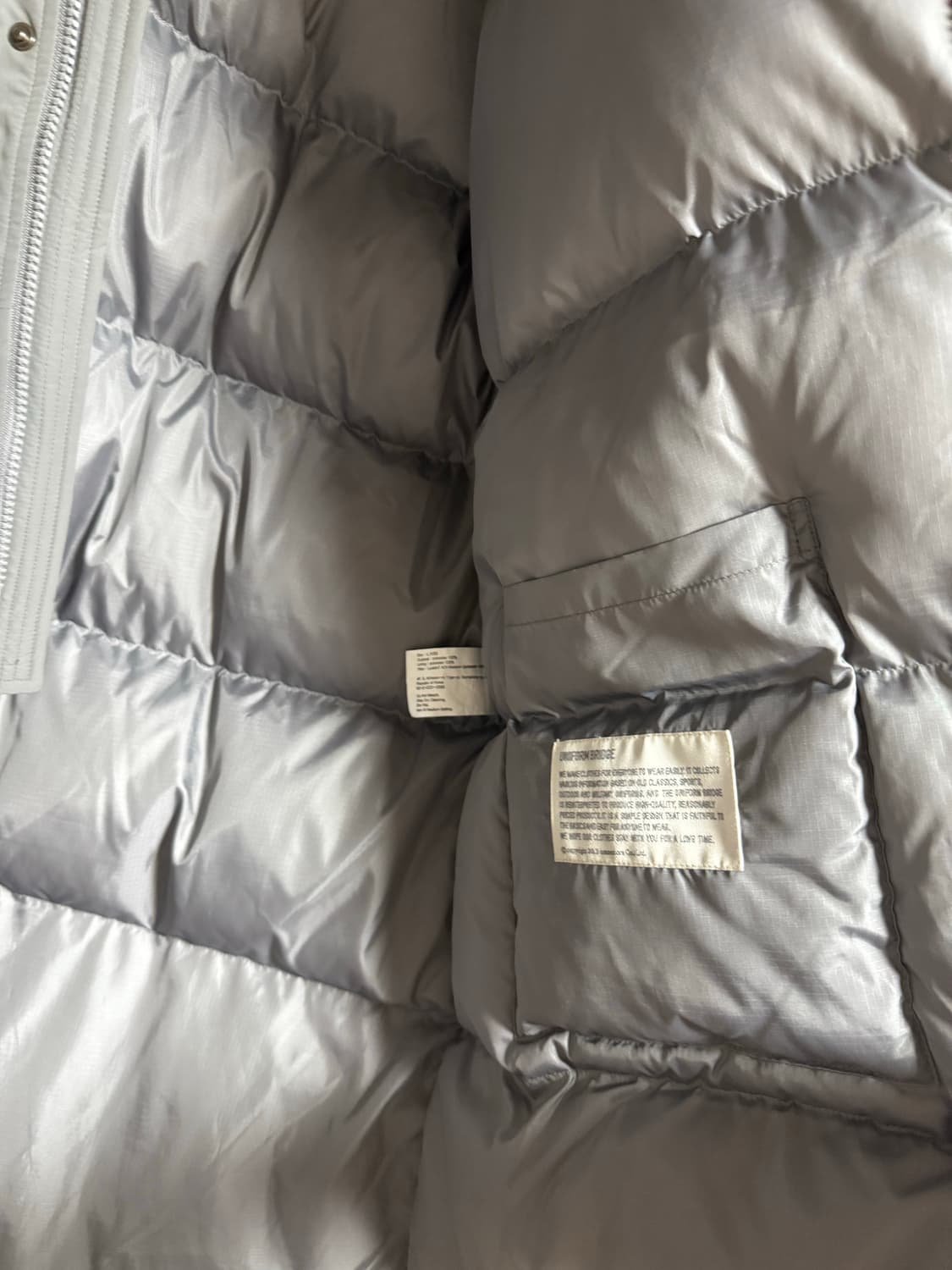 유니폼 브릿지 레벨7 롱패딩 상품이미지2