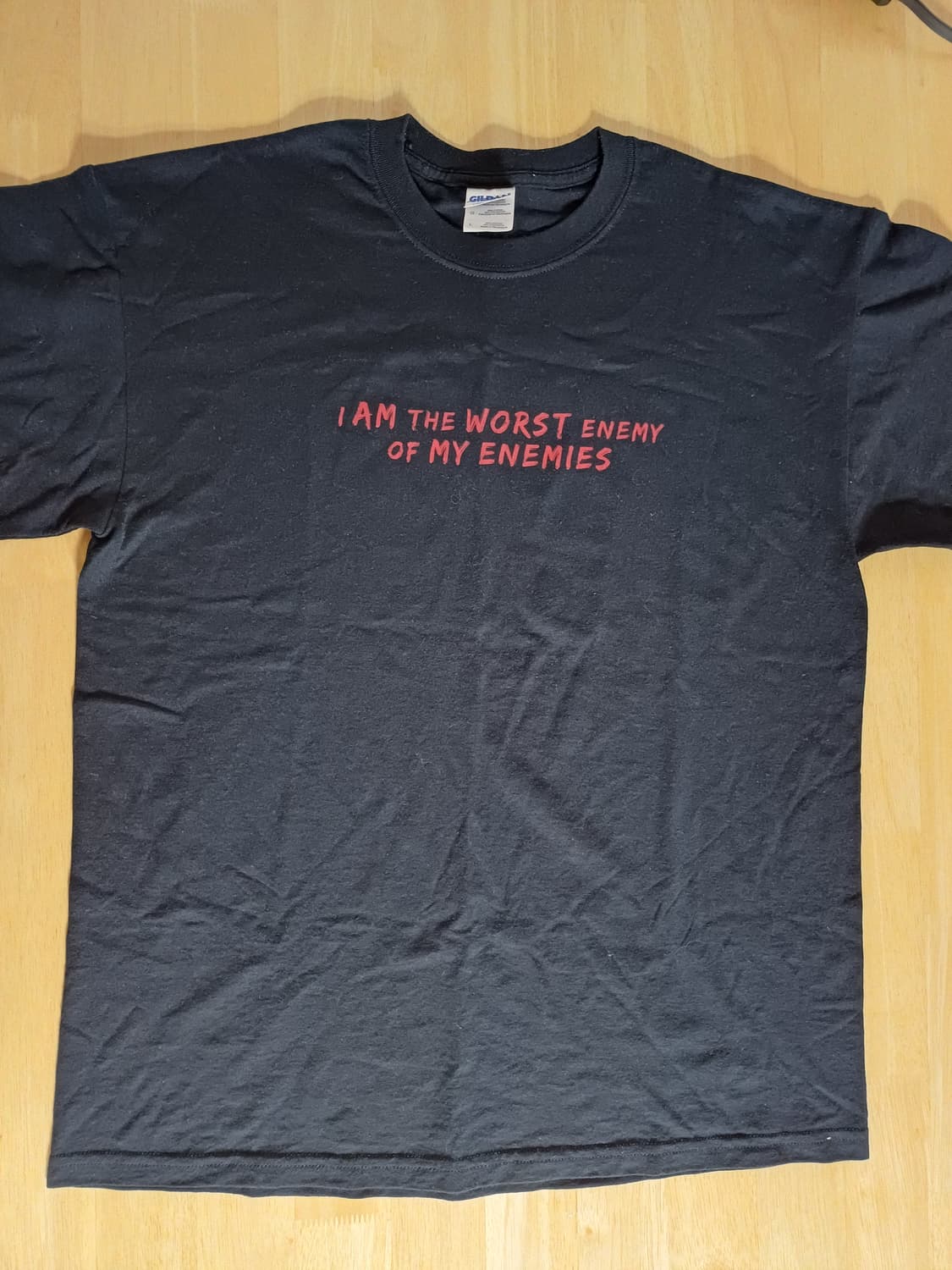 [L] 2010년 발매 빈티지 레드스틸2 티 상품이미지4