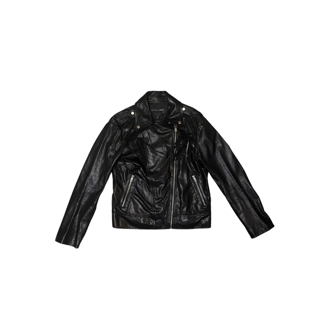 10s GUESS 웨스턴무드 프린지 양가죽자켓 상품이미지1