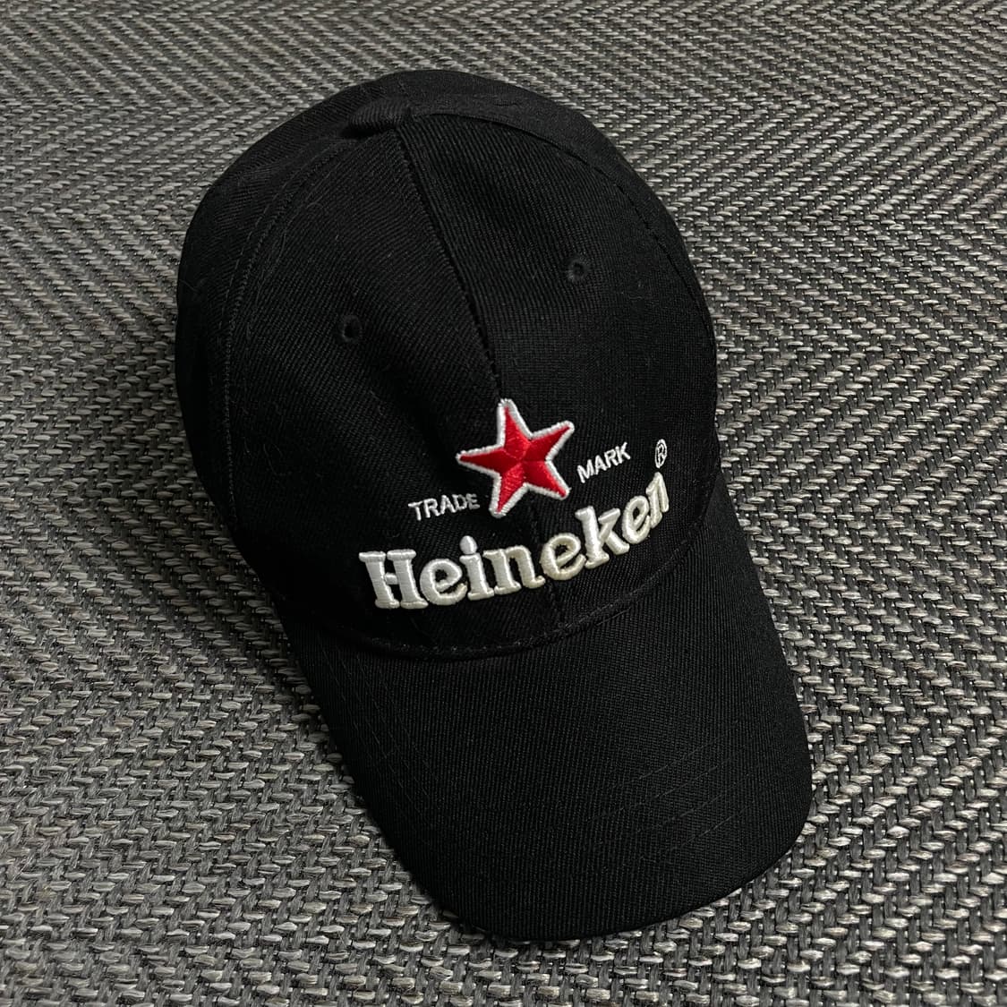 Heineken 자수 빅로고 볼캡 블랙y 4920 상품이미지1