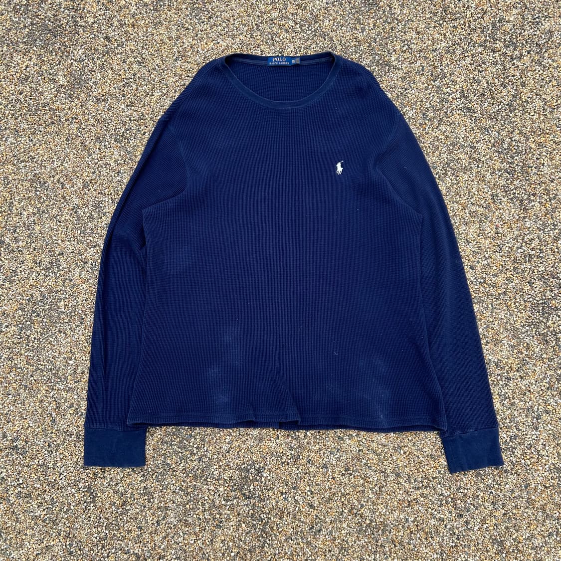 폴로 랄프로렌(POLO RalphLauren)네이비 와플 니트 상품이미지1