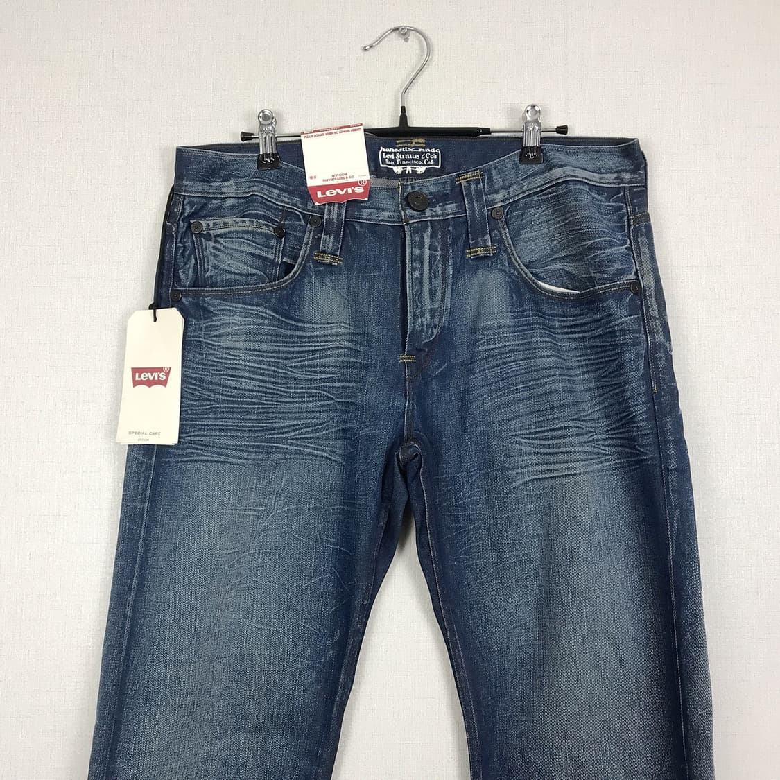 리바이스 Levi's 504 코팅진 데님 청바지 새상품 남성32 상품이미지2