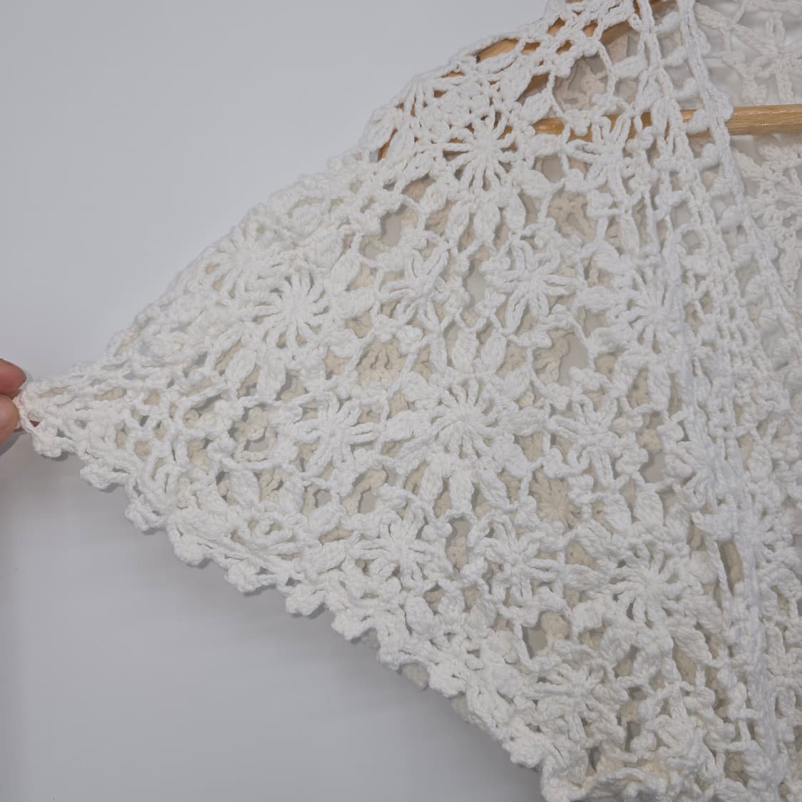 LOVE BOAT 아이보리 크로셰 가디건 상품이미지8