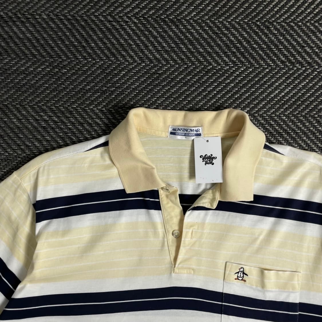 먼싱웨어 아카이브 단가라 피케이 티셔츠o 4725 상품이미지3