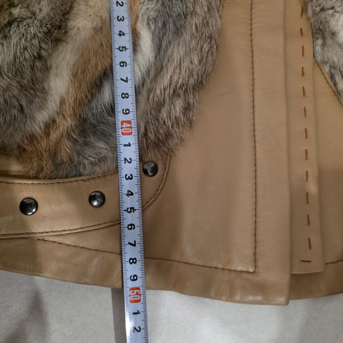 Ezili 에질리 폭스털 양가죽 자켓 44~55사이즈 상품이미지9