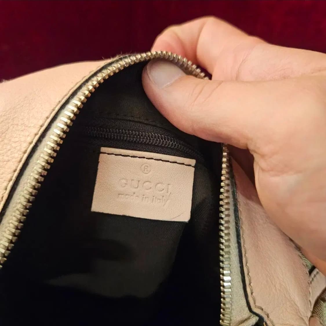 구찌(GUCCI) 핑크 자카드 미니 호보백 25 x 20 x 9 size 상품이미지8