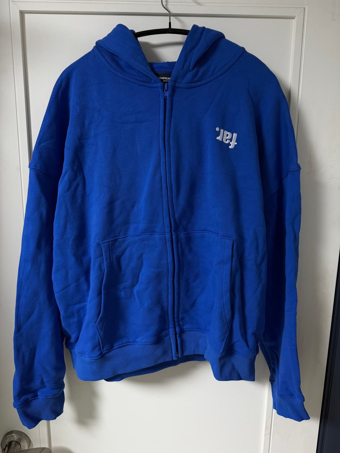 [2] 파아카이브 리버스 로고 후드집업 블루 상품이미지2