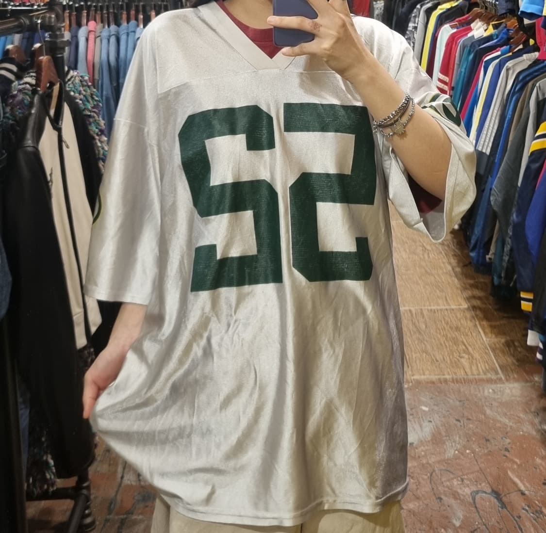 [Hi] NFL 풋볼 져지 반팔티 화이트 상품이미지1