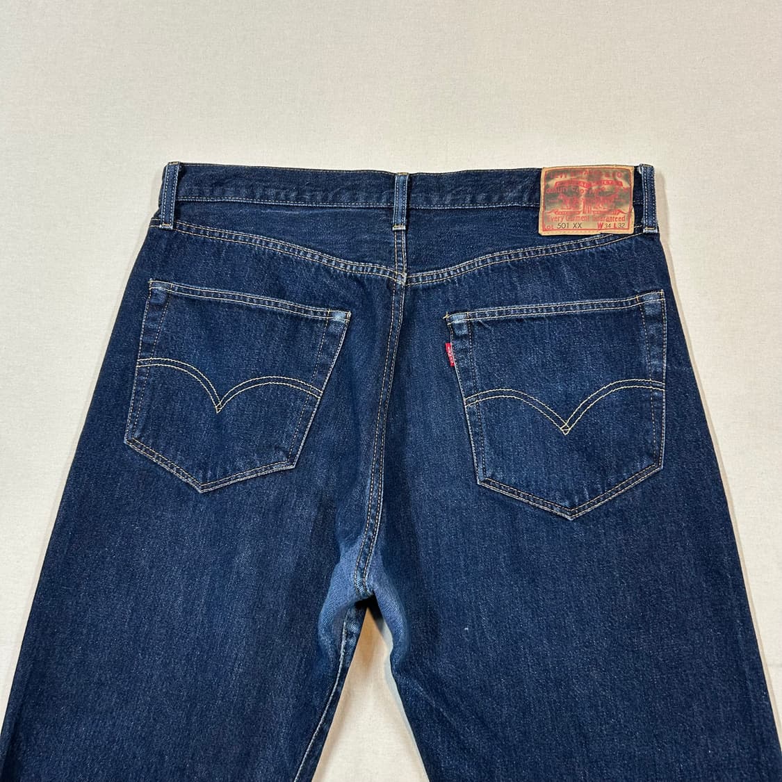 34inch) 리바이스 LVC 501xx 빅E 셀비지 데님 청바지 상품이미지2