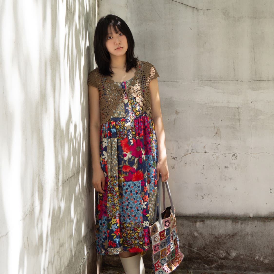 조각꽃 정원 원피스 상품이미지1