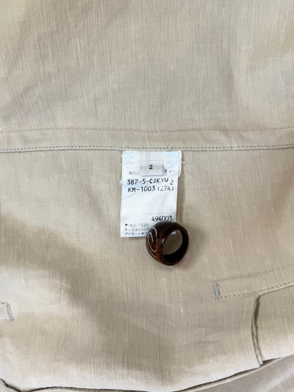 Calvin Klein Collection 미니멀 코튼 린넨 자켓 상품이미지9