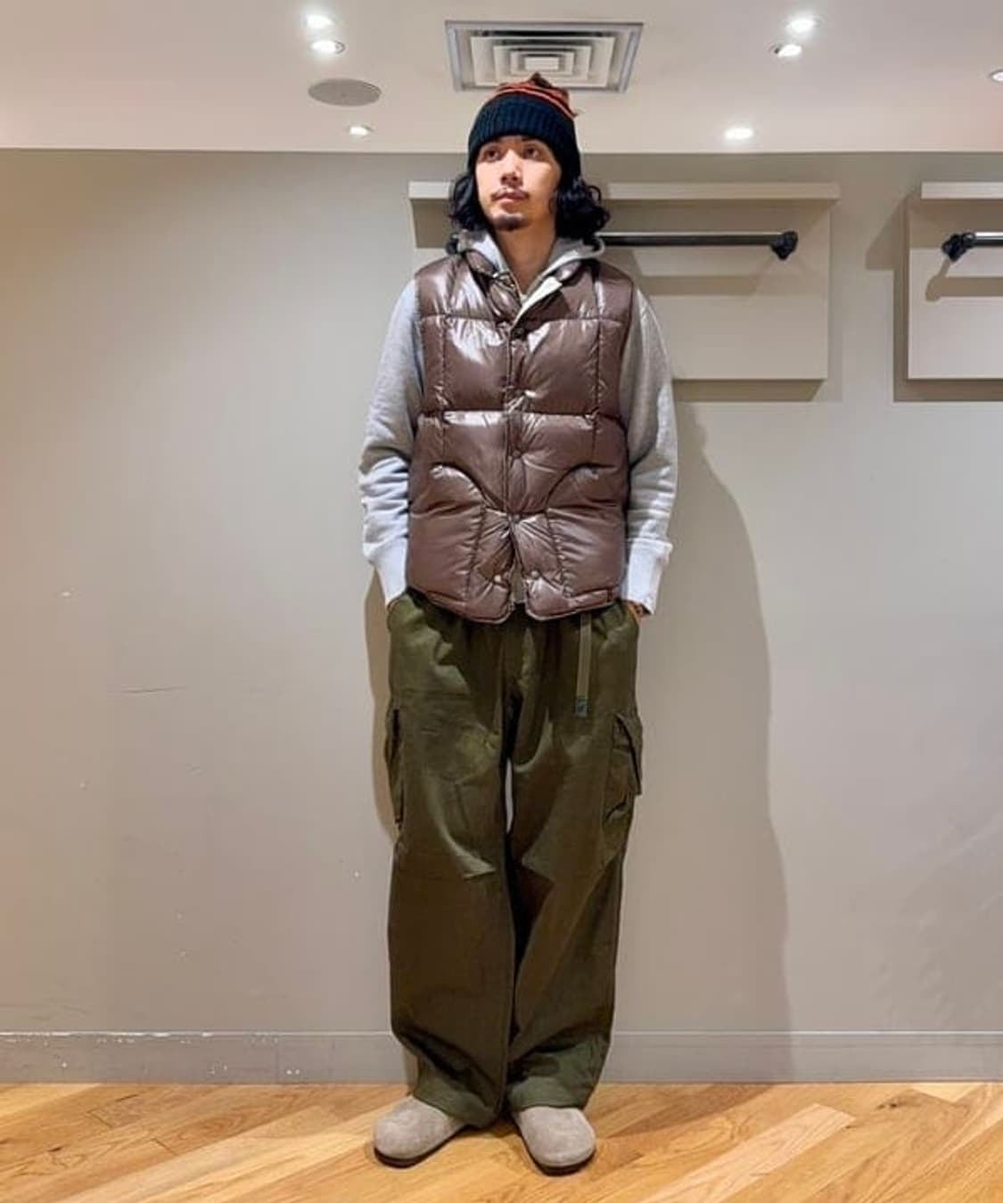 시에라디자인 x 빔즈+ 패딩조끼 XL 상품이미지5