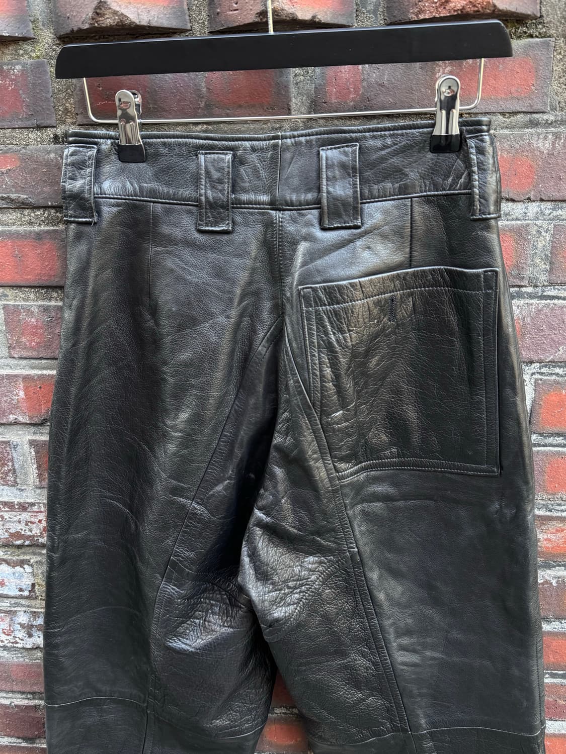 Domon 카우하이드 레더팬츠 상품이미지9