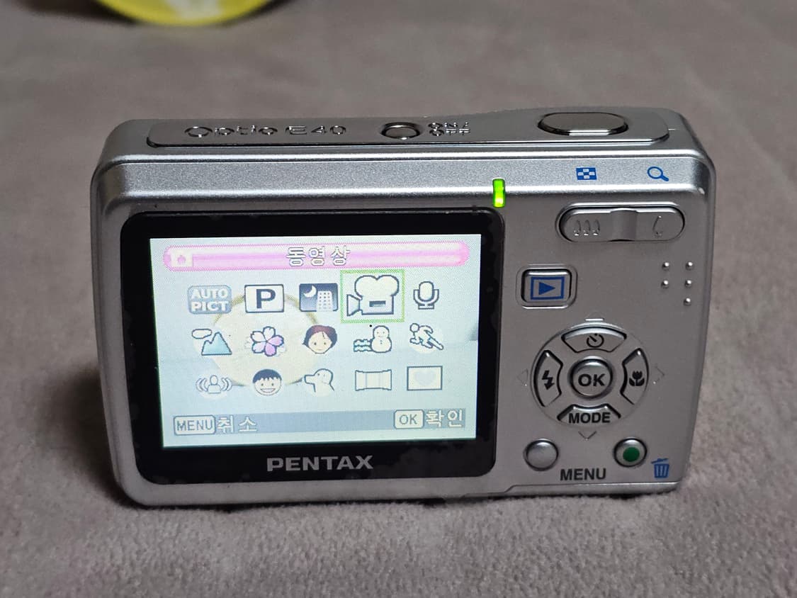 펜탁스 옵티오 E40 빈티지 디카 상품이미지8