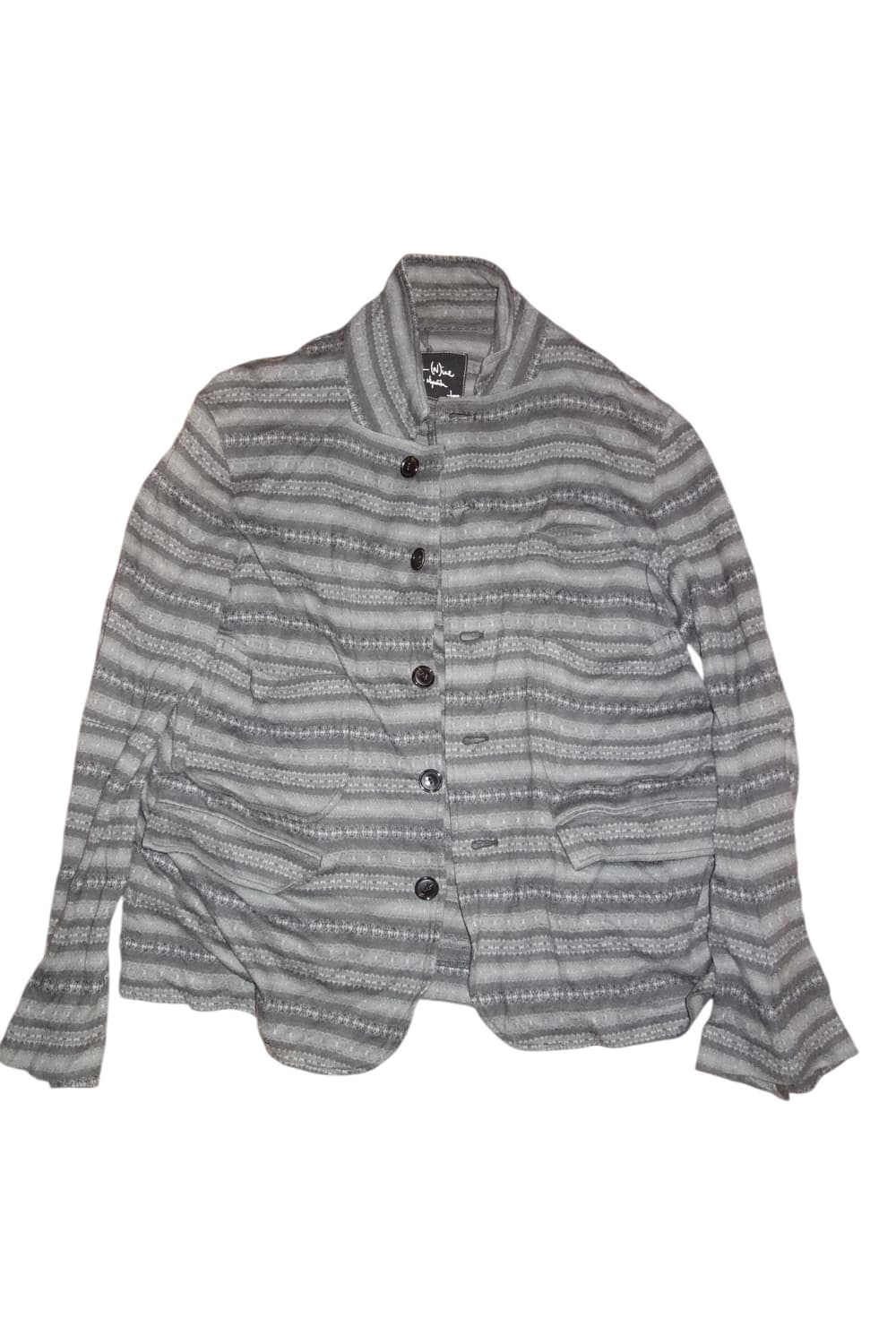 넘버나인 05AW “birds" 페어아일 패턴 가디건 상품이미지2