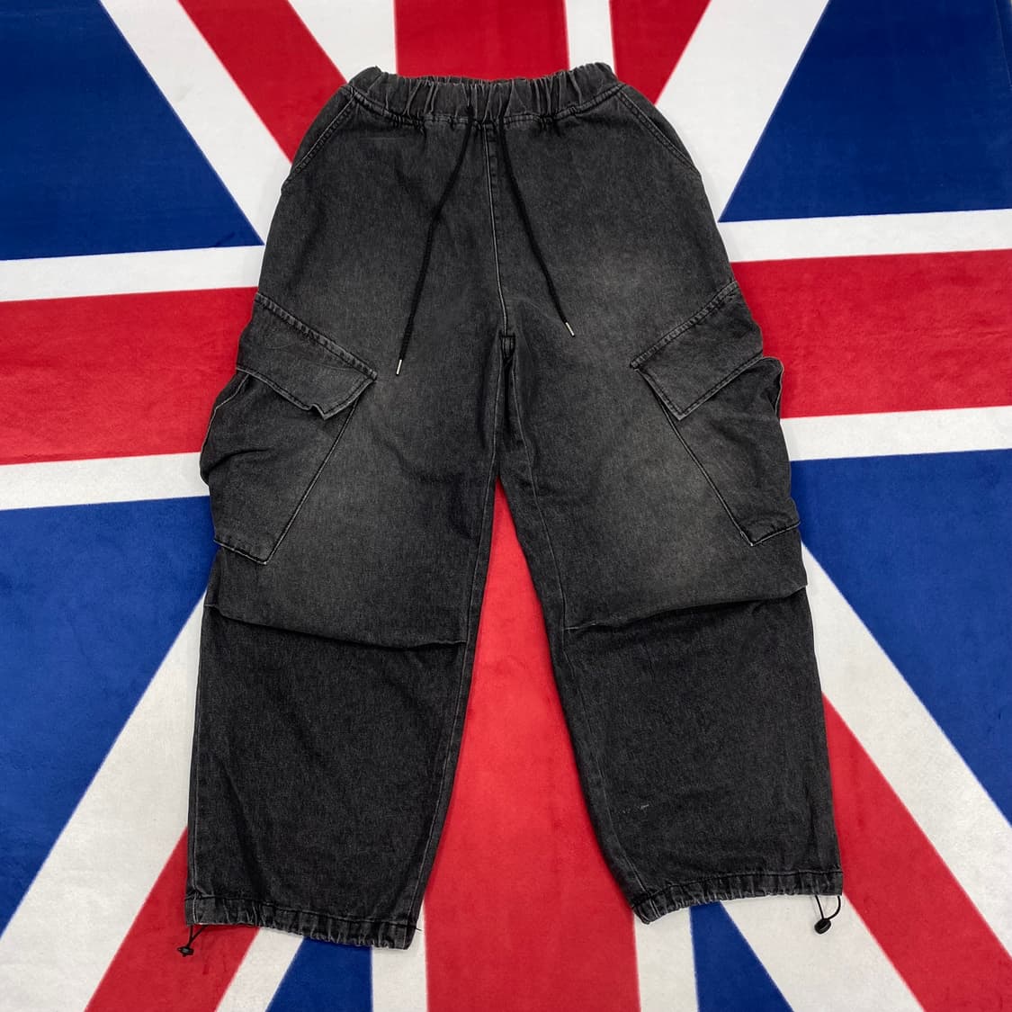 밴딩 벌룬 카고바지 Free 상품이미지1